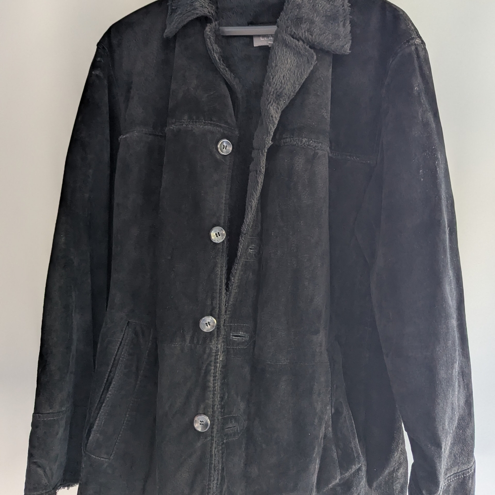 Wilsons Leather Dark Suede Jacket